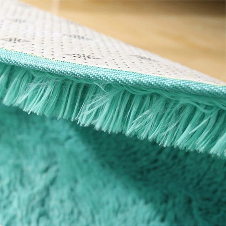 Dywan okrągły Shaggy Strado 90x90 TurquoiseSea (Turkusowy)