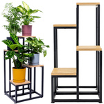 Kwietnik 4-poziomowy PLAZA - Dąb