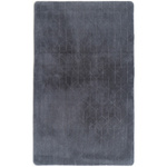 Dywan STRADO Rabbit 3D pluszowy miękki jak królik 80x150 Grey