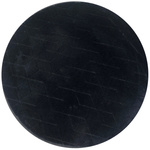 Dywan STRADO okrągły Rabbit 3D pluszowy miękki jak królik 140 Black