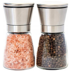Zestaw ręcznych młynków do soli i pieprzu