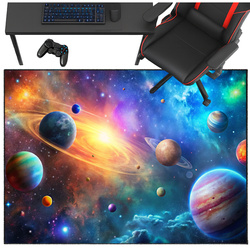 Dywan 3D Strado Galaktyka 120x170 cm z motywem kosmosu do pokoju młodzieżowego lub gracza