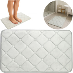 Superchłonna mata łazienkowa Strado ABM2 Grey szybkoschnąca ochrona podłogi