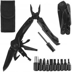 MULTITOOL 21w1 Narzędzie wielofunkcyjne survival składany scyzoryk nóż bity