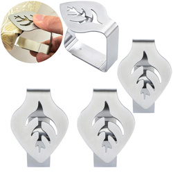 Strado Klipsy do obrusu stalowe STL4 - Liście